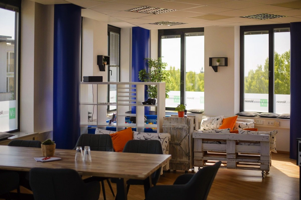 Bürolounge bei Software-Design